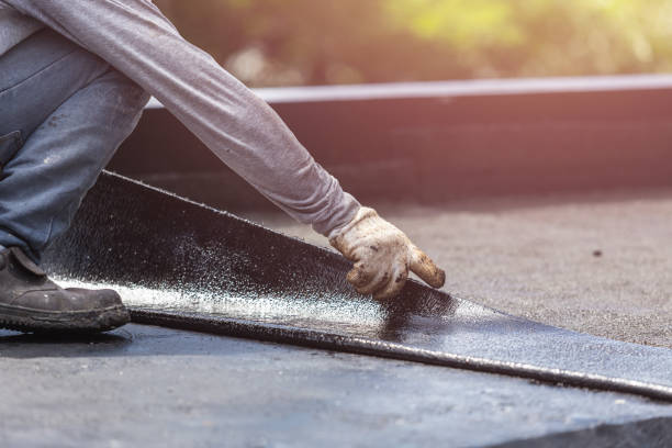Professional Basement Waterproofing technician working in Tigerton, WI